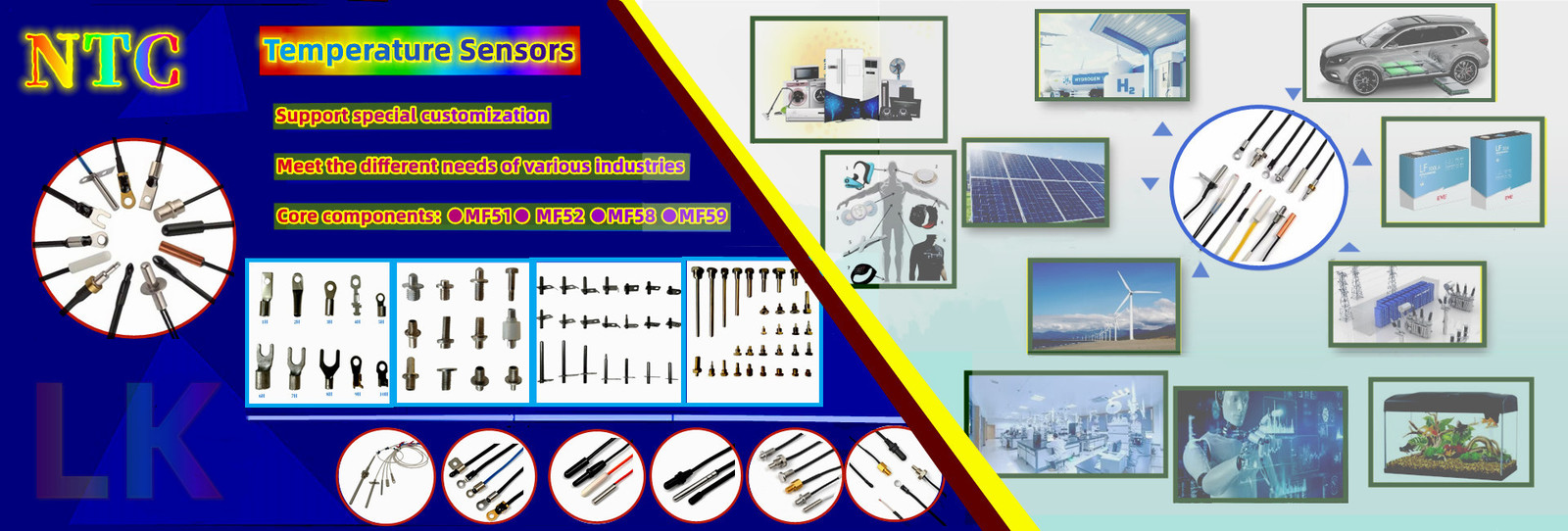 chất lượng Điện trở nhiệt PTC nhà máy sản xuất