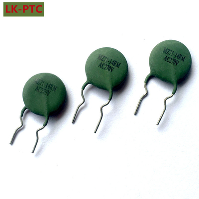 14 mm PTC termistores para la protección del motor, MZ21 termistores con coeficiente de temperatura positiva