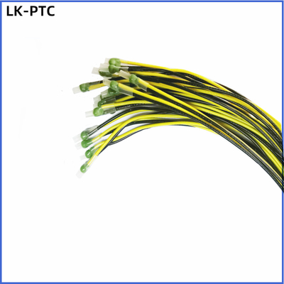 Sensor de termistor PTC de tres núcleos de tipo de alambre con coeficiente de temperatura positiva para motor