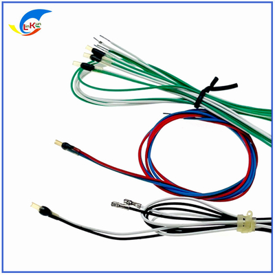 Sensor de termistor PTC de tres núcleos de tipo de alambre con coeficiente de temperatura positiva para motor