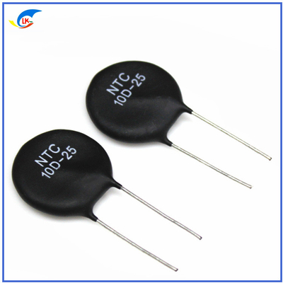 Termistor NTC de 10 Ohm MF72 10D-25 con coeficiente de temperatura negativa