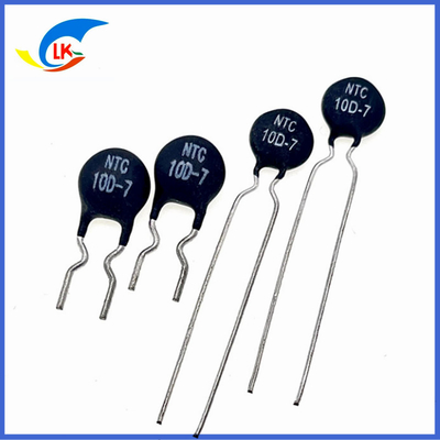 Termistor de potencia NTC MF72 10D-7 para lámparas de ahorro de energía y lastres electrónicos