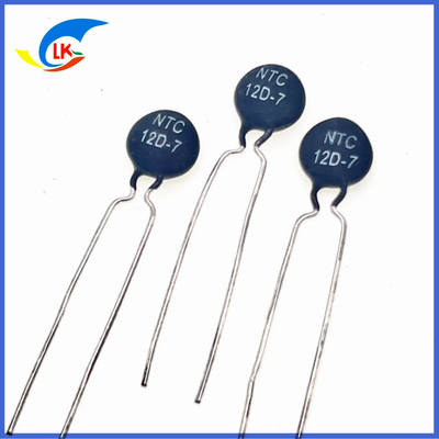 Tipo de potencia Los termistores NTC Serie MF72 12 Ohm 12D-7 Termistores de corriente de entrada
