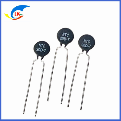Temistores de potencia de NTC pequeños MF72 20D-7 Para suprimir la corriente de entrada de lastre de potencia de LED