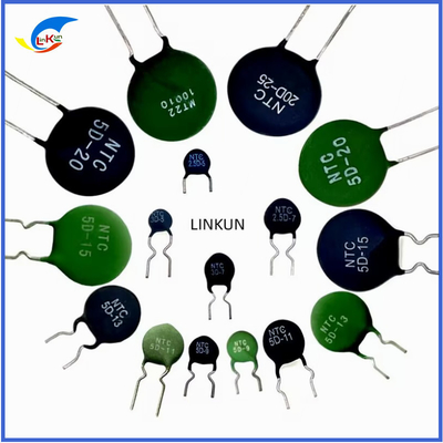 Temistores de potencia de NTC pequeños MF72 20D-7 Para suprimir la corriente de entrada de lastre de potencia de LED