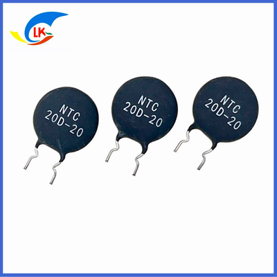 Respuesta rápida MF72 20D-20 NTC Termistores Resistencia de supresión de corriente de sobretensiones