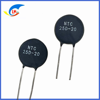 Respuesta rápida MF72 20D-20 NTC Termistores Resistencia de supresión de corriente de sobretensiones