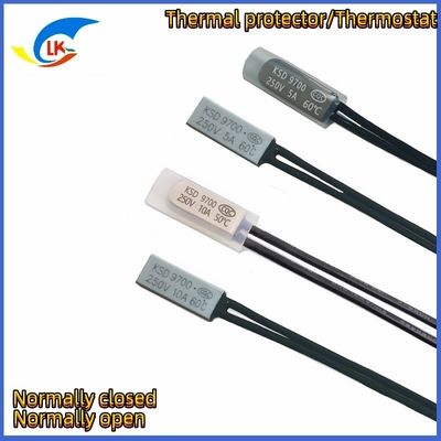 점프 온도 조절 스위치 열 보호기 BW9700 유선으로 된 플라스틱 케이스