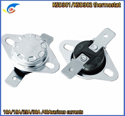 250V 16A 30A Protector de termostato de la serie KSD302 Conmutador de control de temperatura de alta corriente