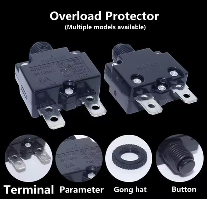 Protector térmico de sobrecarga Interruptor de circuito 10-16A para conector de conexión combinado móvil