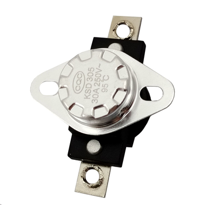 KSD305 Interruptor de control de temperatura bimetal Termostato 40A de polo único lanzamiento único