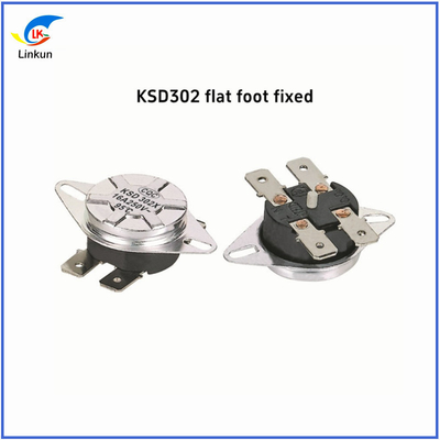 Calentador de agua eléctrico de la serie KSD302 Conmutador de control de temperatura Termostato bipolar 250V 20A