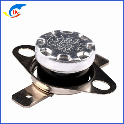 250V 10A KSD Interruptor de temperatura del termostato bimetal KSD301 0C-300C Disco térmico