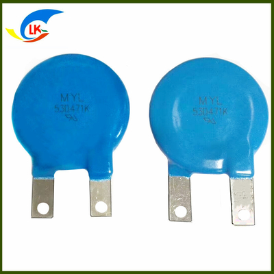 53 mm de óxido de zinc MOV óxido de metal Varistor de alta potencia de voltaje anti-surge
