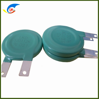 Varistor de óxido de zinc de 53 mm Tipo de protección contra rayos SPD Redondo Pies de cobre de alta potencia