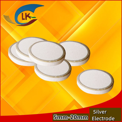 Superficie del electrodo de plata montaje PTC termistor φ20mm 215°C 12V 13-25Ω Chip termistor de calefacción
