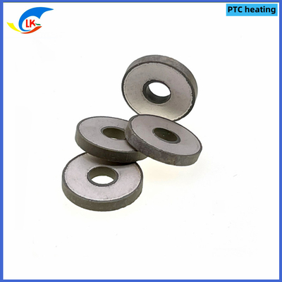Superficie del electrodo de plata montaje PTC termistor φ20mm 215°C 12V 13-25Ω Chip termistor de calefacción