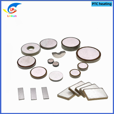 Rundes Silberplattiertes PTC-Thermistorchip 2800-5600 Ohm 208 Grad Heizelement