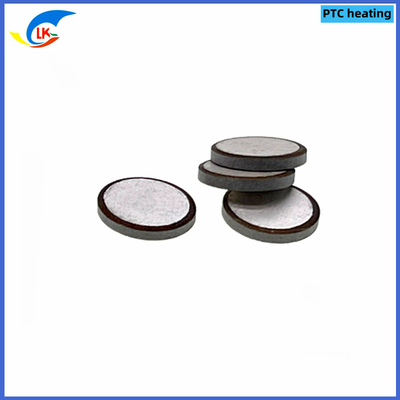 Circular de 14 mm de diámetro PTC chip de elemento térmico de calefacción 2.2 Ohm 12V 80 grados