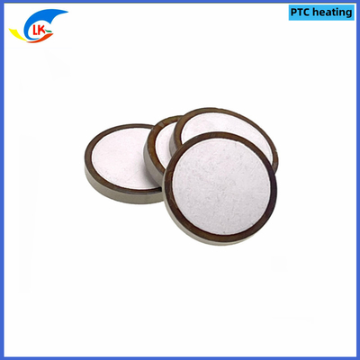 Resistor de chip PTC circular 14 mm Dia 2.2 Ohm 12V 100 grados elemento de calefacción