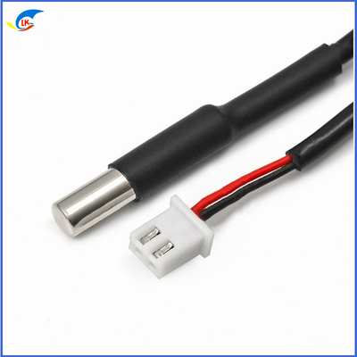 Sensor de temperatura NTC impermeable sellado tubular de grado IP66 20K 50K 100K Para uso automotriz