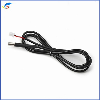 Sensor de temperatura NTC impermeable sellado tubular de grado IP66 20K 50K 100K Para uso automotriz