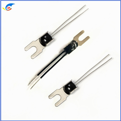 Anillo de cableado en forma de U Sensor de temperatura NTC 5K 10K 50K 100K Fácil de instalar, adecuado para circuitos integrados, Relay Tem