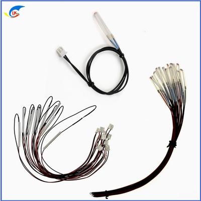 Sensor de temperatura NTC resistente a altas temperaturas MF58 Tipo de procesamiento de vidrio para alisador de cabello