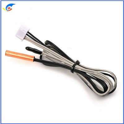 Sensores de temperatura de termistor NTC de doble capa para aire acondicionado 10K 50K 100K
