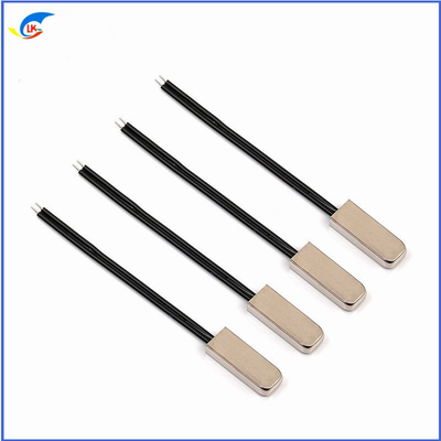 Protección de la temperatura del radiador Ntc Sensor de termistor con cáscara plana