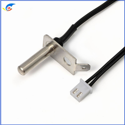 IP66 Sensores de temperatura del termistor NTC de freno de brida 50K 3950 Proba del termistor