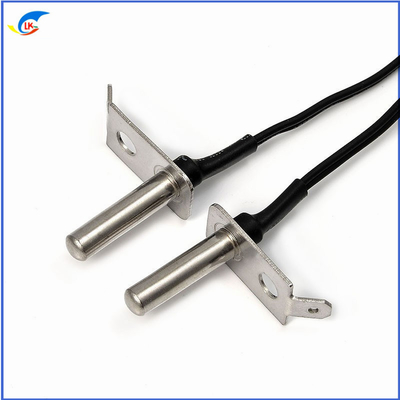 IP66 Sensores de temperatura del termistor NTC de freno de brida 50K 3950 Proba del termistor
