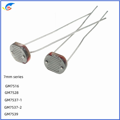 Resistencia fotográfica de alta sensibilidad LDR 150V de reacción rápida para medición fotoeléctrica