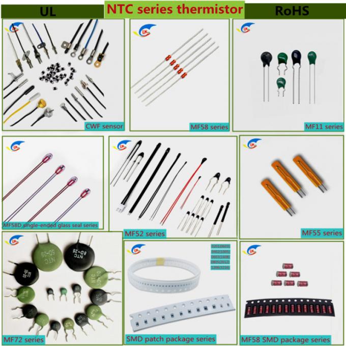620mm Length Silicon PTC Thermistors KTY84-130 Motor Temperature ...